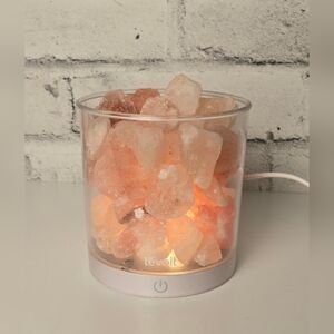 Himalayan Salt Lamp with Warm GlowLevoit Himalayan Salt Lamp Glass Bowl LED
